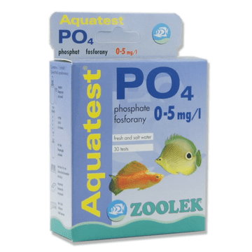 ZOOLEK TEST FOSFATA PO4 VODA U AKVARIJU MJERENJE 30 KOMADA KONTROLA