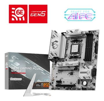 MSI MSI B850 GAMING PLUS WIFI6E Matična Ploča Socket AM5 ATX