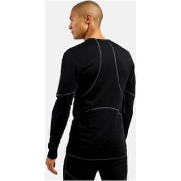 slomart Odlo ACTIVE X-WARM ECO termoaktivna majica dugih rukava, crna, M