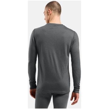 slomart Odlo Merino 200 majica dugih rukava, muška, XL, siva