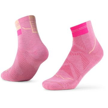 BUFF® BUFF COOLNET QUARTER SOCK CQ PINK čarape, veličina 45/47