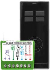 INUT Proxima IN-OUT Dist. Control Set T4 black - set za kontrolu udaljenosti ograde