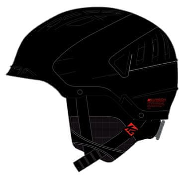 Kask K2 DIVERSION muška kaciga, crna, 51-55 cm