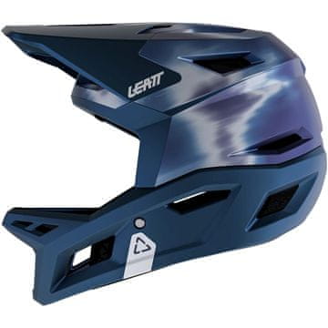 Kask LEATT Helmet MTB Gravity 4.0 V26 Full Face kaciga M - Galaxy Blue