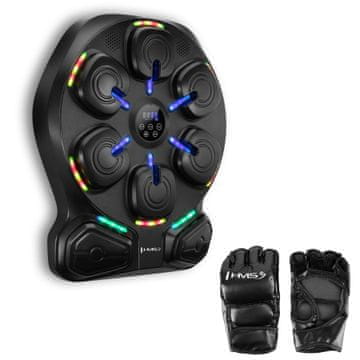 Northix Interaktivni glazbeni boksački aparat s Bluetoothom i rukavicama