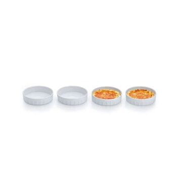 Kela Zdjela s krem ??bruleeom KL-10763 MALEEN porcelain 12 cm set of 4 pcs