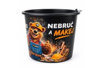 Enpro Kanta Plastic bucket, 20 l, Gripline with print