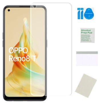 Hidrogel zaštitna folija za OPPO RENO 8T na ekranu, čvrsto staklo, ne puca, TPU