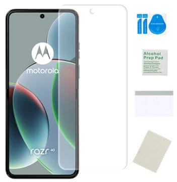 Hidrogel zaštitna folija za MOTOROLA RAZR 40 za ekran, izdržljivo TPU staklo