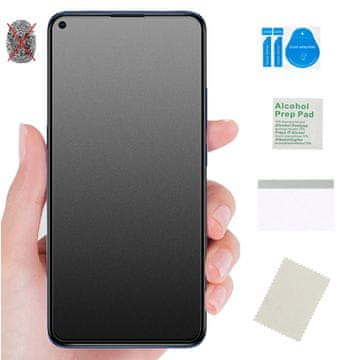 Mat zaštitna folija za XIAOMI MI 10T PRO, čvrsto i izdržljivo staklo, ne puca, TPU