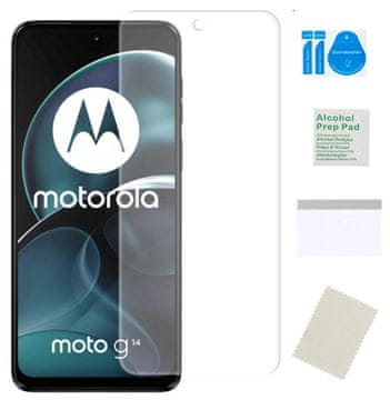 Hidrogel zaštitna folija za MOTOROLA MOTO G14 za ekran, čvrsto TPU staklo