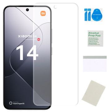 Hidrogel zaštitna folija za XIAOMI 14 na ekranu, tanko staklo ne puca, TPU