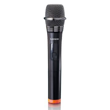 LENCO Bežični mikrofon s 6,3 mm prijemnikom, na baterije