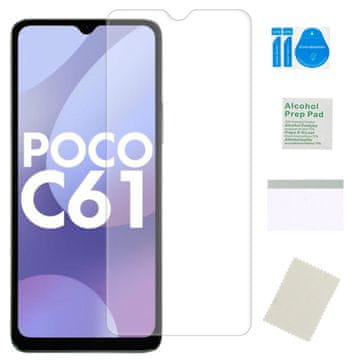 Hidrogel zaštitna folija za XIAOMI POCO C61 za stakleni ekran ne puca TPU