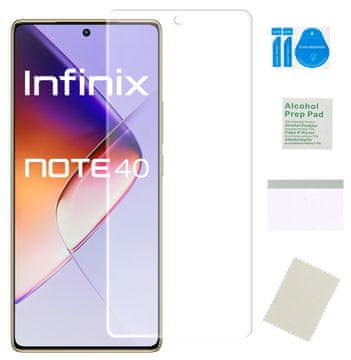 Hidrogel zaštitna folija za INFINIX NOTE 40 za ekran, staklo otporno na lomljenje, TPU