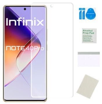 Hidrogel zaštitna folija za INFINIX NOTE 40 PRO, čvrsto staklo, ne puca, TPU
