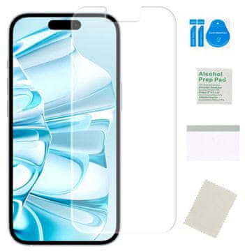 Zaštitna folija za APPLE IPHONE 16 hidrogel izdržljiva, čvrsto staklo ne puca