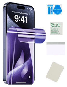 Zaštitna folija za APPLE IPHONE 16E, hidrogel zaštita ekrana protiv plavog boje, izdržljiva