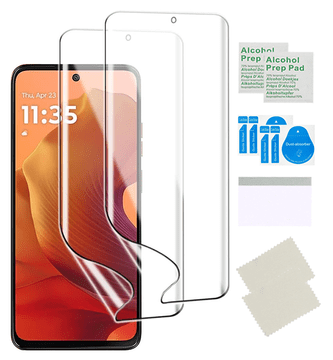 Zaštitna folija za MOTOROLA MOTO G15 na ekranu, hidrogel, jaki TPU, 2 komada