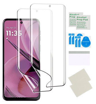 Zaštitna folija za MOTOROLA MOTO G55 5G na ekranu, hidrogel, jaka, 2 komada