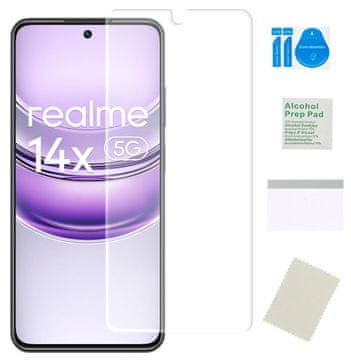 Zaštitna folija za REALME 14X 5G hidrogel zaštitnik zaslona, jaka, tanka i izdržljiva