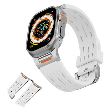 Remen za Apple Watch 1 2 3 4 5 6 7 8 9 SE 38MM 40MM 41MM Bijeli remen Strong