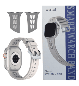 SMART WARCH BAND remen za Apple Watch 42mm 44mm 45mm 49mm krem remen
