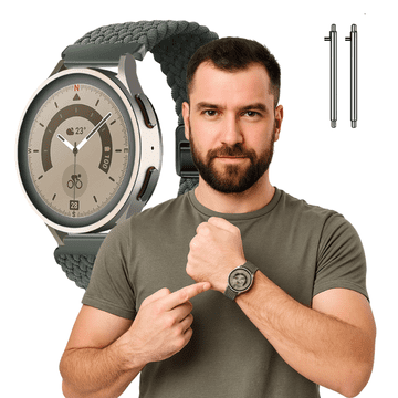 Remen za Samsung Galaxy Watch Active 2, zelene BOJE