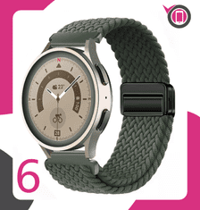 Remen za Garmin Forerunner 255S 265S Vivoactive Venu 2S 3S 4S roza 18 mm