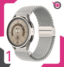 Remen za Garmin Forerunner 255S 265S Vivoactive Venu 2S 3S 4S roza 18 mm