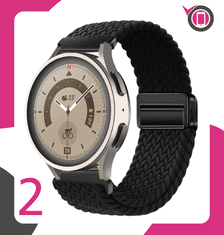 Remen za Garmin Forerunner 255S 265S Vivoactive Venu 2S 3S 4S roza 18 mm