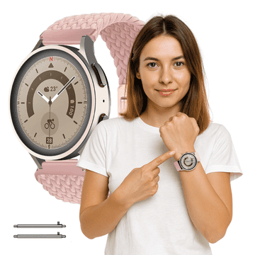 Univerzalni remen za pametni sat Amazfit GTR Mini, ružičaste boje, 20 mm