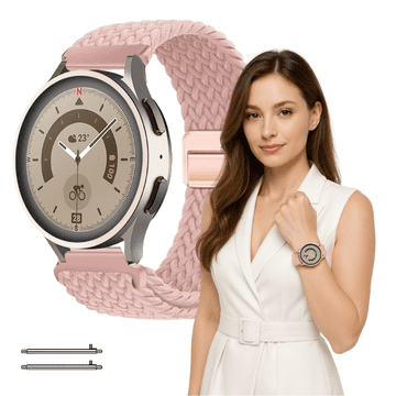 Remen za Garmin Forerunner 255S 265S Vivoactive Venu 2S 3S 4S roza 18 mm