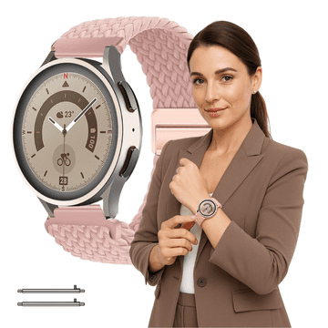 Remen za Huawei Watch GT 5 Pro 42mm ružičasti remen s teleskopima COLORS 18mm