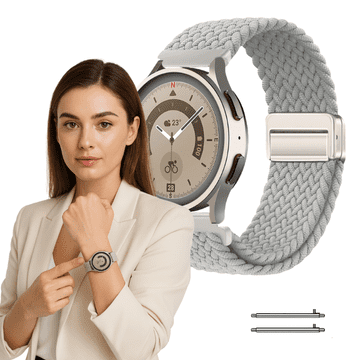 Remen za Huawei Watch GT4 / GT5 / GT6 41mm remen sivi univerzalni 18mm