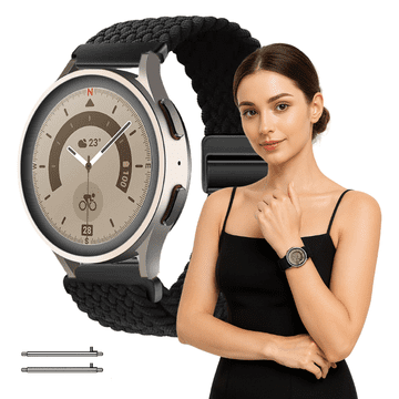 Remen za Huawei Watch GT4 / GT5 / GT6 41 mm, crni, univerzalni, 18 mm