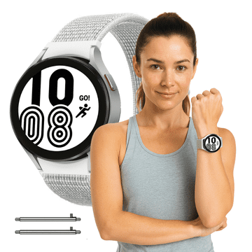 Remen za Huawei Watch GT4 GT5 GT6 41mm bijeli teleskopski remen COLORS 18mm