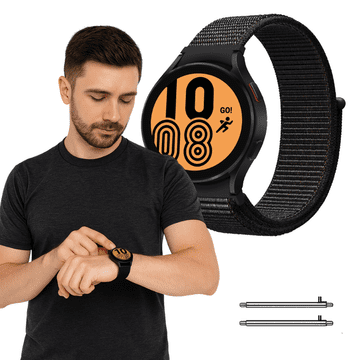 Remen za Huawei Watch GT 2 42mm GT 3 42mm GT 3 PRO 43mm remen crni 20mm