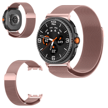 Remen za SAMSUNG GALAXY WATCH 8 40MM 44MM 8 CLASSIC 46MM remen roza