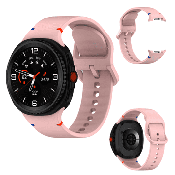 Remen za Samsung Galaxy Watch 8 40mm / 44mm / 8 Classic 46mm S/M roza