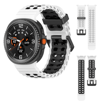 Remen za Samsung Galaxy Watch 8 40/44mm / 8 Classic 46mm sportski bijeli