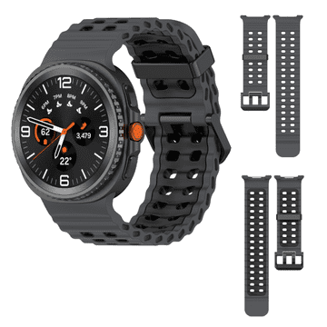Remen za Samsung Galaxy Watch 8 40/44mm / 8 Classic 46mm sportski crni