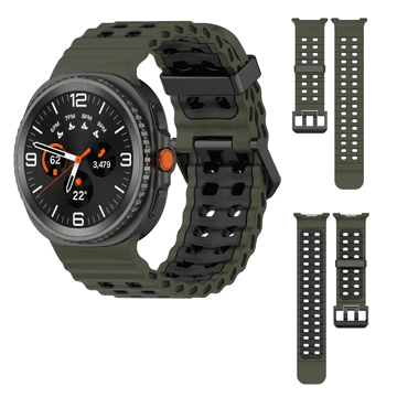 Remen za Samsung Galaxy Watch 8 40/44 / 8 Classic 46 mm narukvica zelena