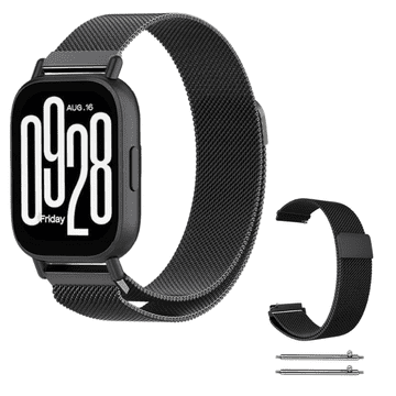Remen za Xiaomi Redmi Watch 5 Lite 22mm narukvica teleskopski remen crni