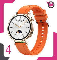 Remen za Garmin Forerunner 255S 265S Vivoactive Venu2S 3S 4S Crni silikonski