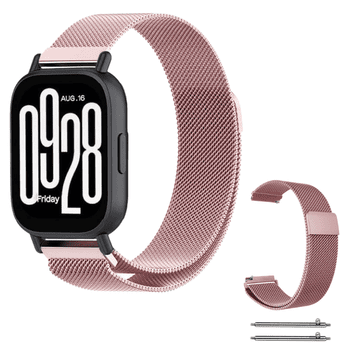 Remen za Xiaomi Redmi Watch 5 Lite 22mm narukvica, teleskopski remen, roza