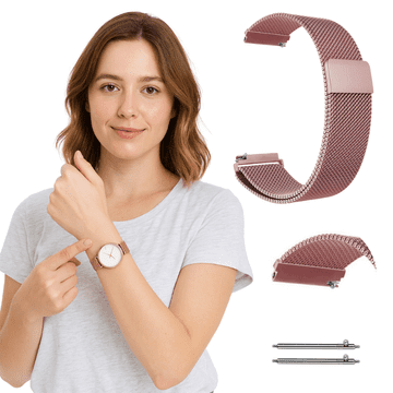 Remen za GARMIN VENU 4 3 2 VIVOACTIVE 4 45 FORERUNNER 255 roza narukvicu
