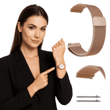 Remen za HUAWEI WATCH GT2 GT3 GT 2 3 42MM 43MM ELEGANTNA narukvica 20mm