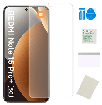 Zaštitna folija za XIAOMI REDMI NOTE 15 PRO PLUS hidrogel zaštitnik zaslona izdržljiva