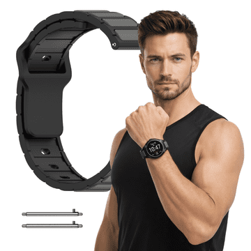 Remen za Huawei Watch GT2 GT3 GT4 GT5 Pro GT2e 2e 46mm remen crni 22mm